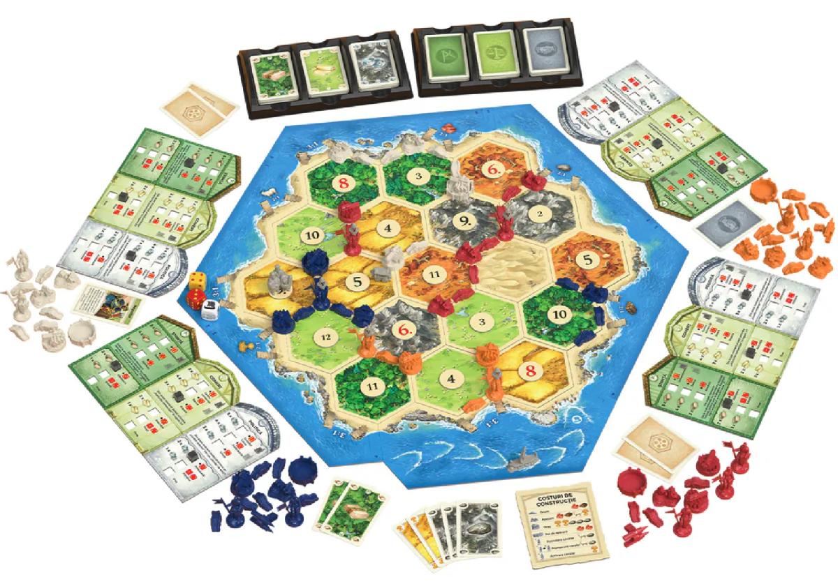 Catan. Extensie: Orase si cavaleri