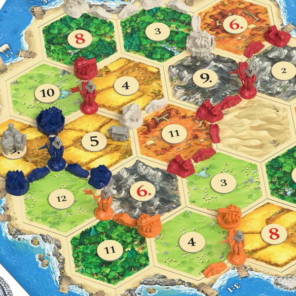 Catan. Extensie: Orase si cavaleri