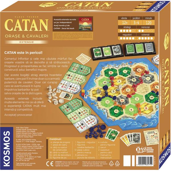 Catan. Extensie: Orase si cavaleri