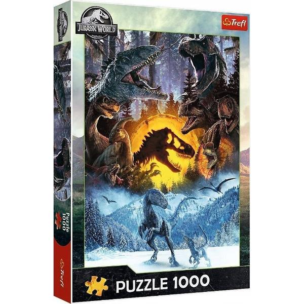 Puzzle 1000. Jurassic World in lumea Jurassic Park
