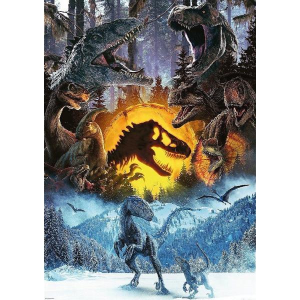 Puzzle 1000. Jurassic World in lumea Jurassic Park