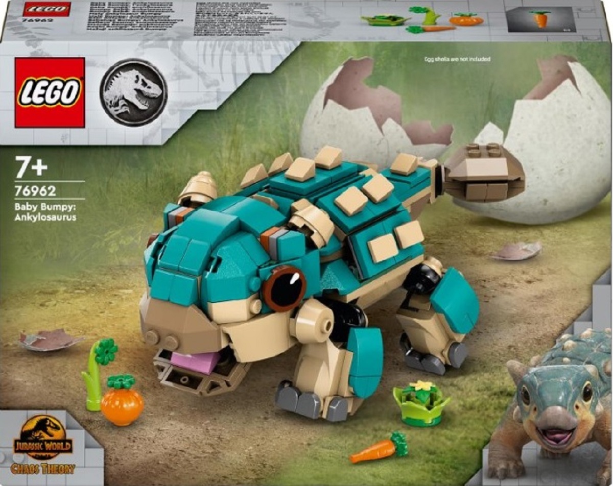 Lego Jurassic World: Bebelusa Bumpy. Ankylosaurus