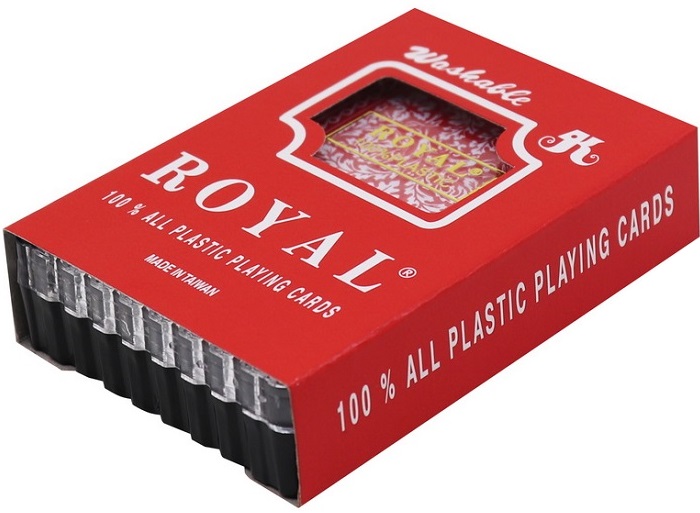Carti de joc. Royal din plastic