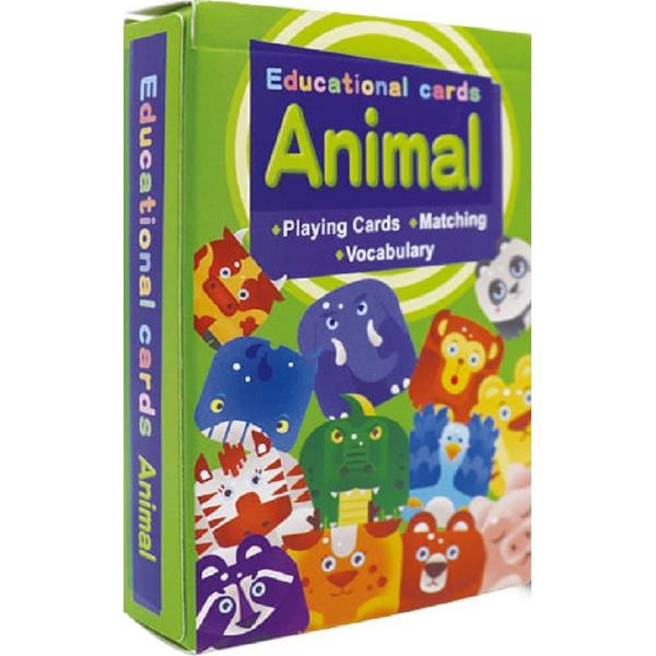 Carti de joc educative cu animale