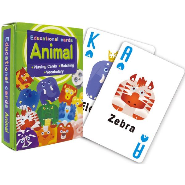 Carti de joc educative cu animale