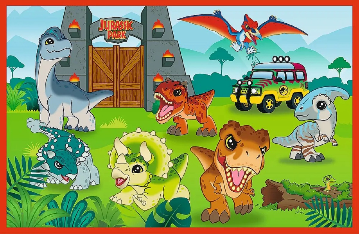 Puzzle 2 x 24: Jurassic World. Universul Jurassic Park