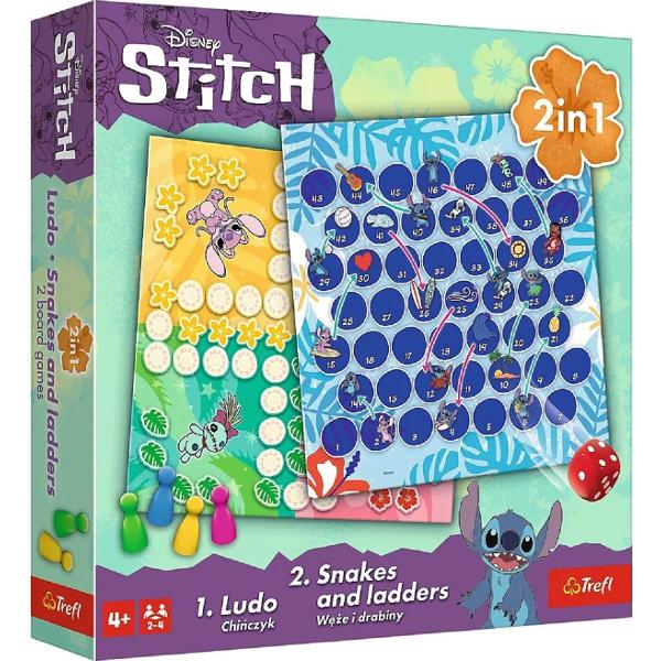 Joc 2 in 1: Disney Stitch. Ludo si Serpisori si Scari
