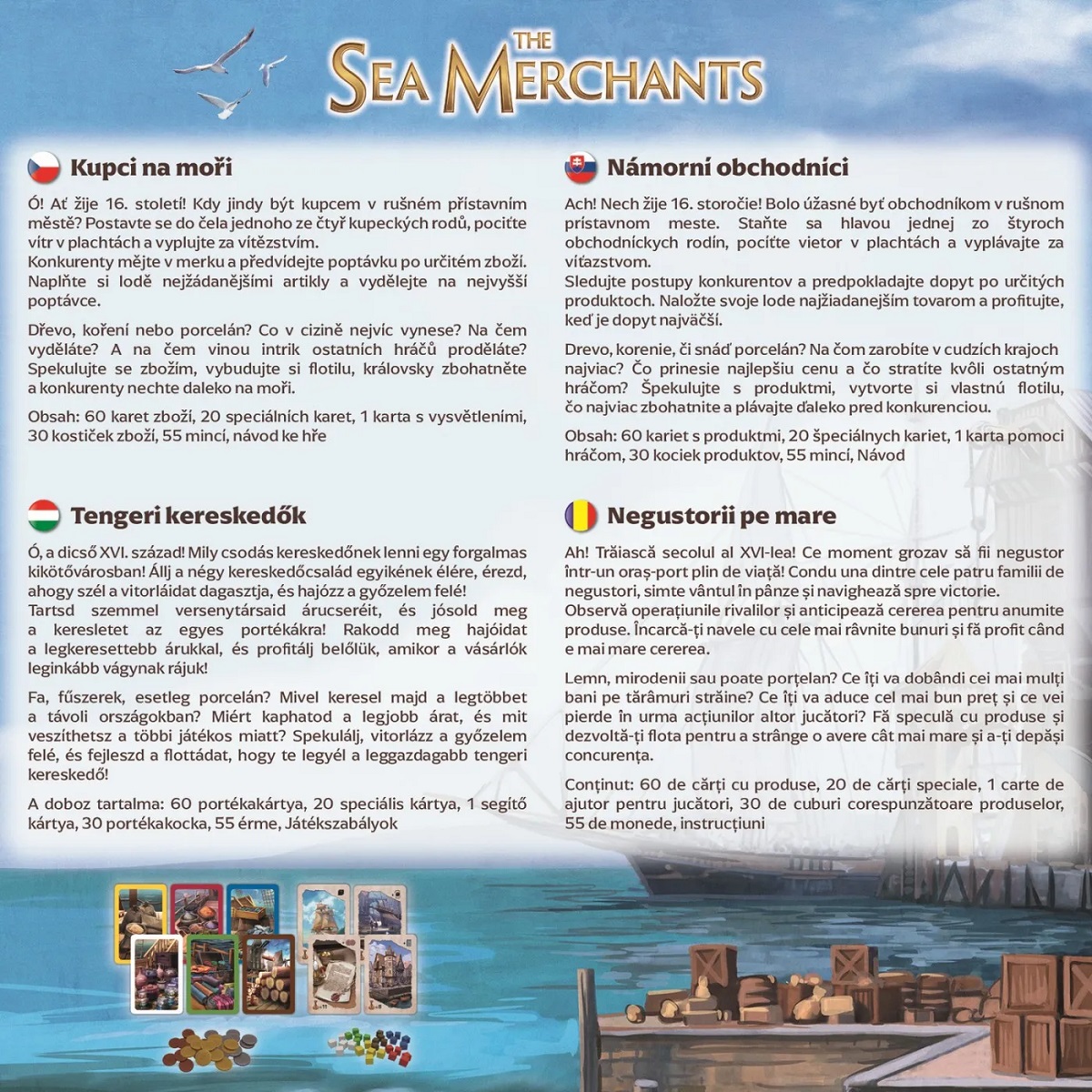 Joc de societate si strategie: Negustorii pe mare