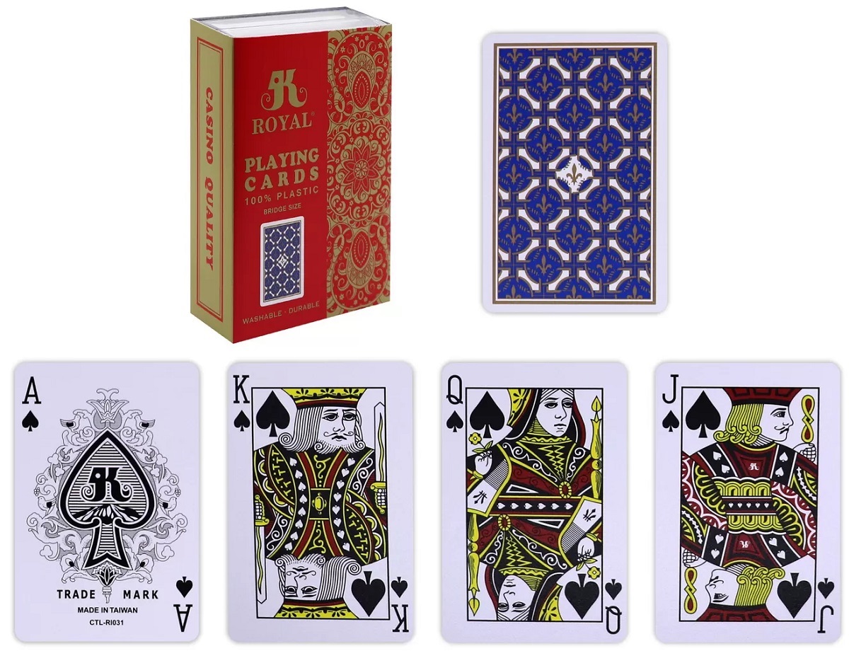 Carti de joc: Royal din plastic. Deluxe edition