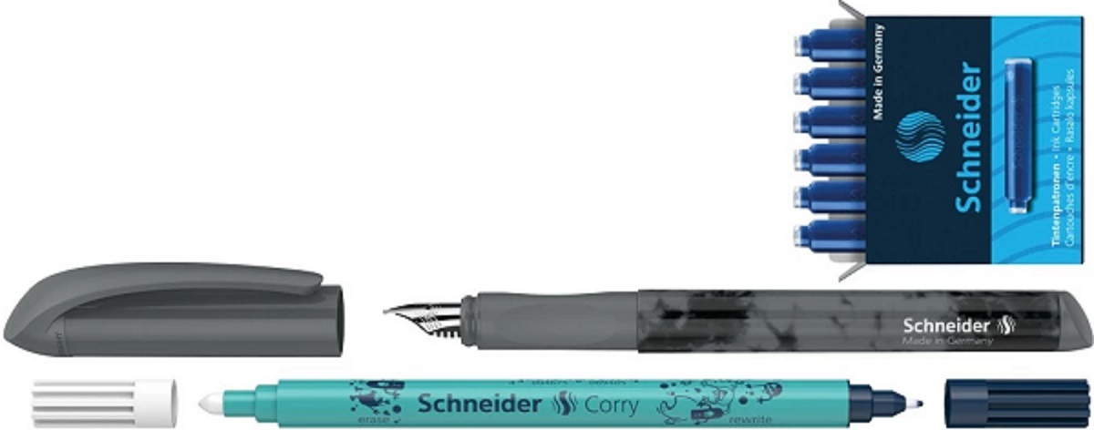 Set stilou gri inchis + Pic corry + 6 rezerve