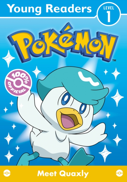 Coperta cărții 'Pokemon Young Readers Level 1: Meet Quaxly -'