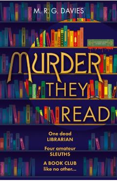 Coperta cărții 'Murder They Read - M. R. G. Davies'