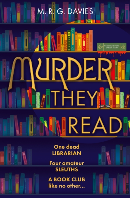 Coperta cărții 'Murder They Read - M. R. G. Davies'