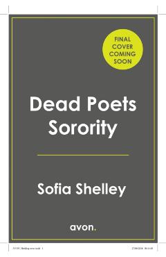 Coperta cărții 'Dead Poets Sorority - Sofia Shelley'