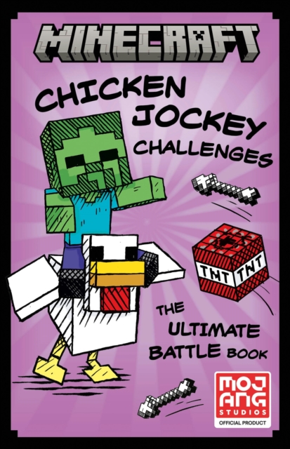 Coperta cărții 'Minecraft Chicken Jockey Combat Book -'