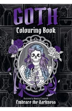 Coperta cărții 'GOTH Colouring Book -'