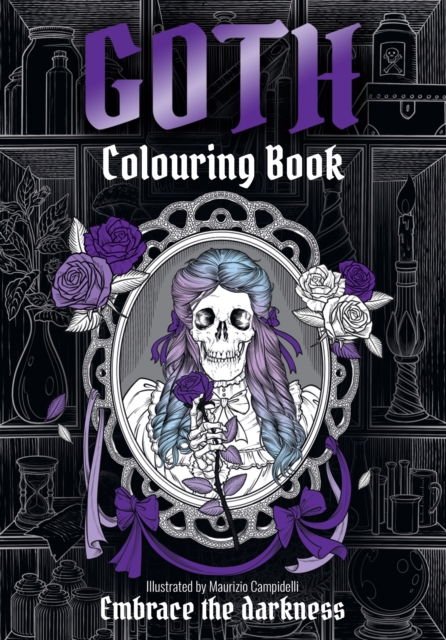 Coperta cărții 'GOTH Colouring Book -'