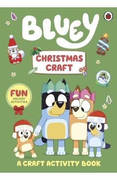 Coperta cărții 'Bluey: Christmas Craft -'