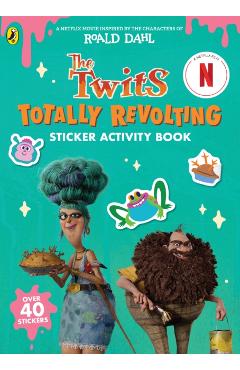 Coperta cărții 'Twits: Sticker Activity Book - Roald Dahl'