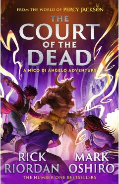 Coperta cărții 'The Court of the Dead - Rick Riordan, Mark Oshiro'