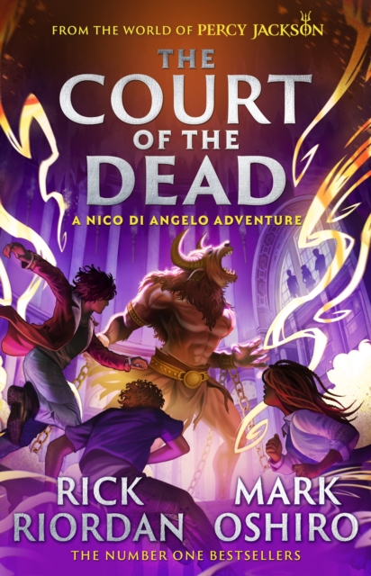Coperta cărții 'The Court of the Dead - Rick Riordan, Mark Oshiro'