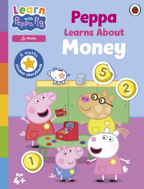 Coperta cărții 'Learn with Peppa: Peppa Learns About Money -'