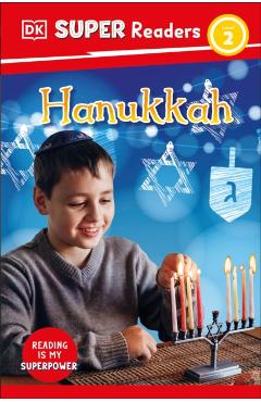 Coperta cărții 'DK Super Readers Level 2 Hanukkah -'