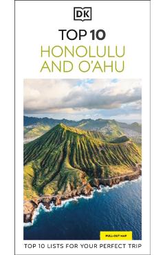 Coperta cărții 'DK Top 10 Honolulu and O'ahu -'