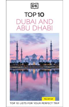 Coperta cărții 'DK Top 10 Dubai and Abu Dhabi -'