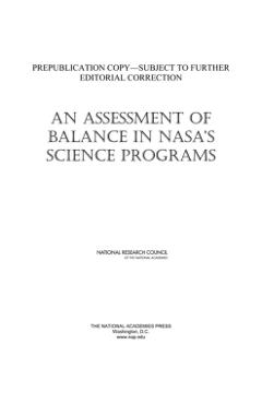 Assessment of Balance in NASA's Science Programs -