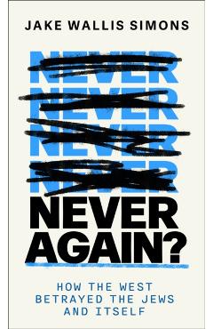 Coperta cărții 'Never Again - Jake Wallis Simons'