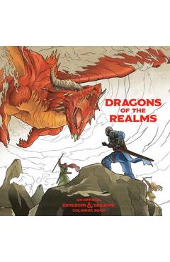 Coperta cărții 'Dragons of the Realms - Official Dungeons & Dragons Licensed'