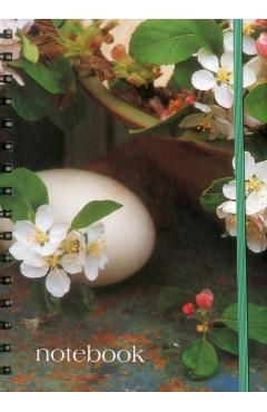 Coperta cărții 'Notebook Egg & Blossom -'