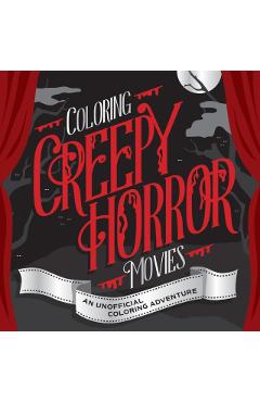 Poza produsului Coloring Creepy Horror Movies - 