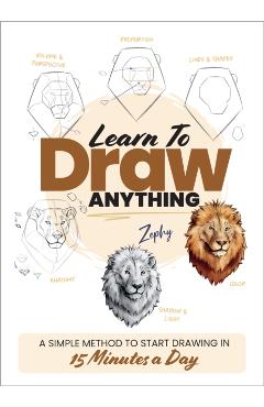 Poza produsului Learn to Draw Anything - Zoe Leber