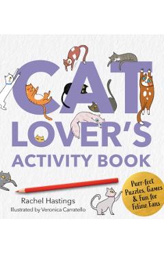 Poza produsului Cat Lover's Activity Book - Rachel Hastings