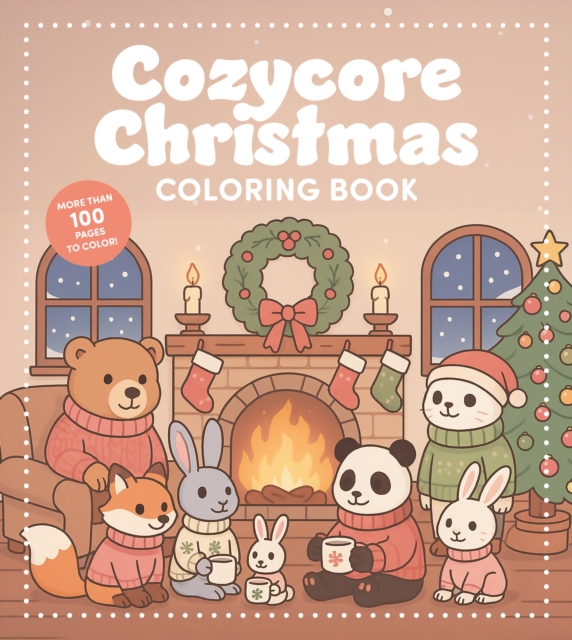 Cozycore Christmas Coloring Book -
