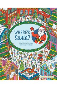 Coperta cărții 'Where's Santa? -'