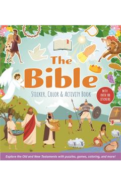 Coperta cărții 'Bible Sticker, Color & Activity Book -'