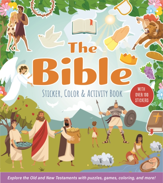 Coperta cărții 'Bible Sticker, Color & Activity Book -'