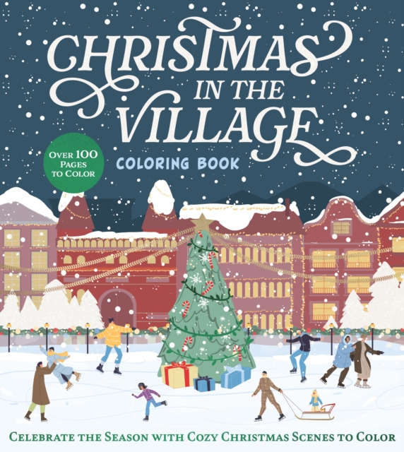 Christmas in the Village Coloring Book -
