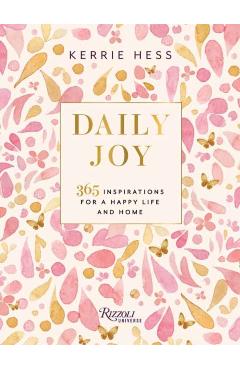 Coperta cărții 'Daily Joy - Kerrie Hess'