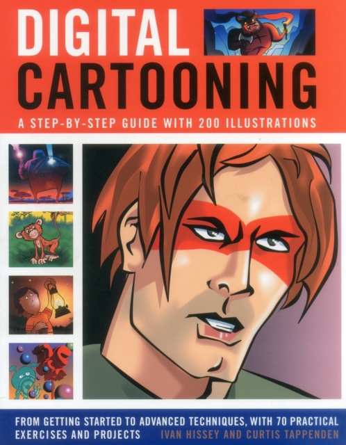 Coperta cărții 'Digital Cartooning - Ivan|tappenden Hissey'