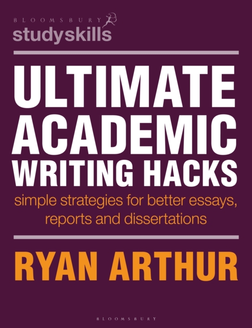 Coperta cărții 'Ultimate Academic Writing Hacks - Dr Ryan (assistant Professor Arthur'