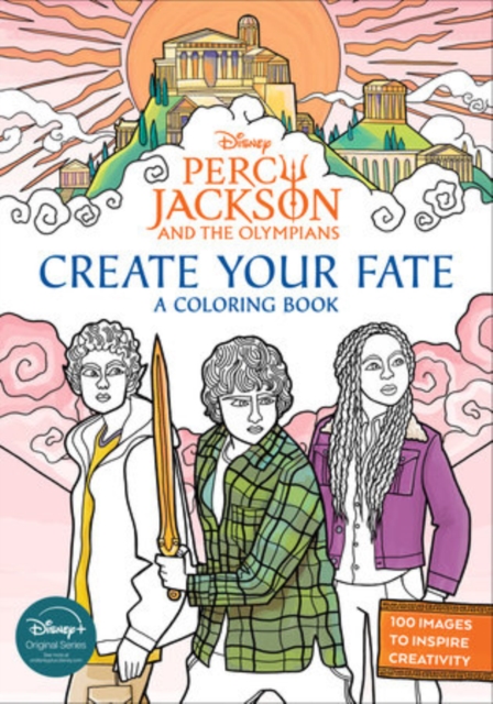 Percy Jackson and the Olympians: Create Your Fate: A Coloring Book - 