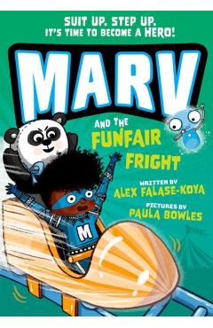 Coperta cărții 'Marv and the Funfair Fright - Alex Falase-koya'