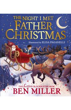Coperta cărții 'Night I Met Father Christmas - Ben Miller'