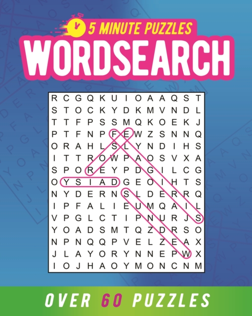 5 Minute Puzzles: Wordsearch - Eric Saunders