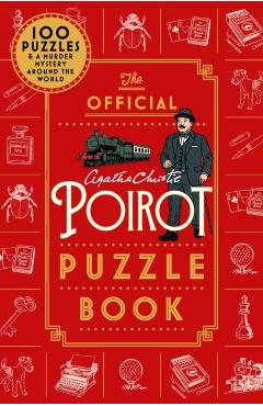 Coperta cărții 'Official Poirot Puzzle Book -'