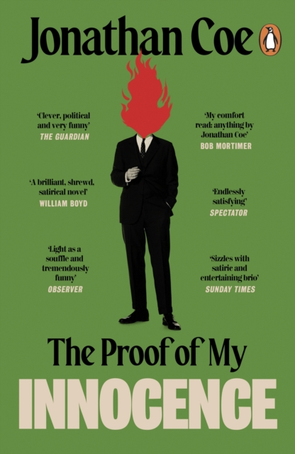 Coperta cărții 'The Proof of My Innocence - Jonathan Coe'